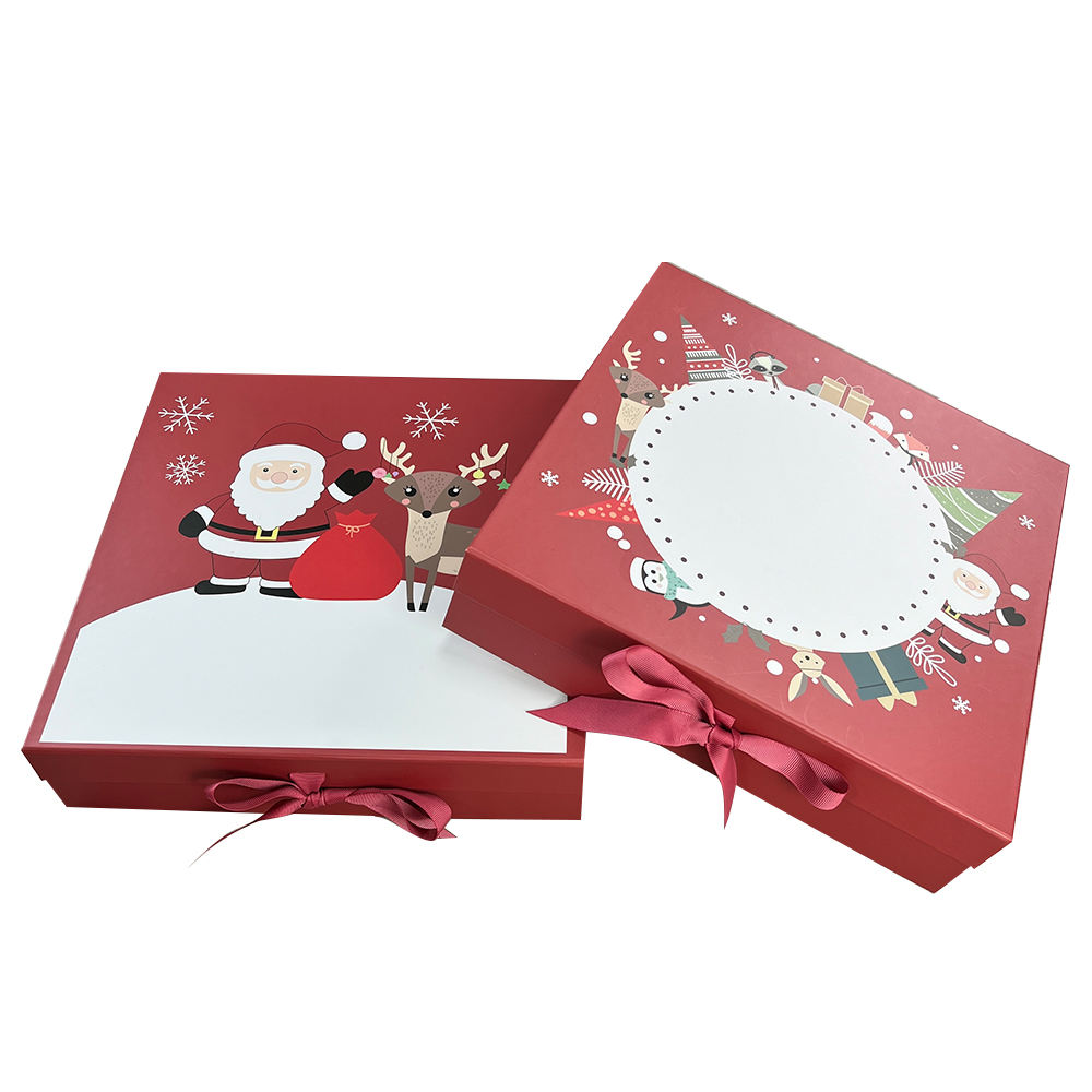 Manyetik Kapanışlı Noel Hediye Kutusu
